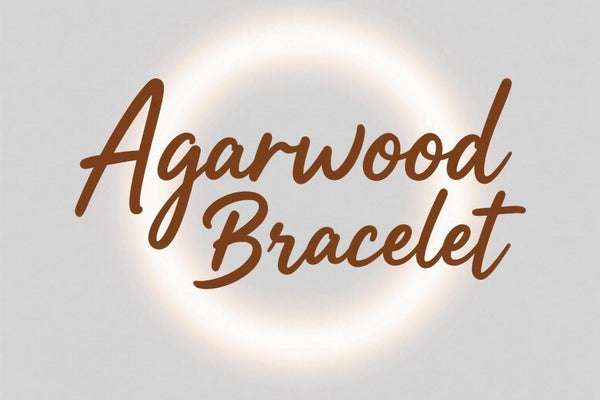 Agarwood bracelet