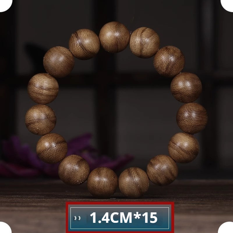 Domineering tiger pattern Dara dry old material agarwood bracelet natural agarwood bracelet for men and women fidelity AB2568