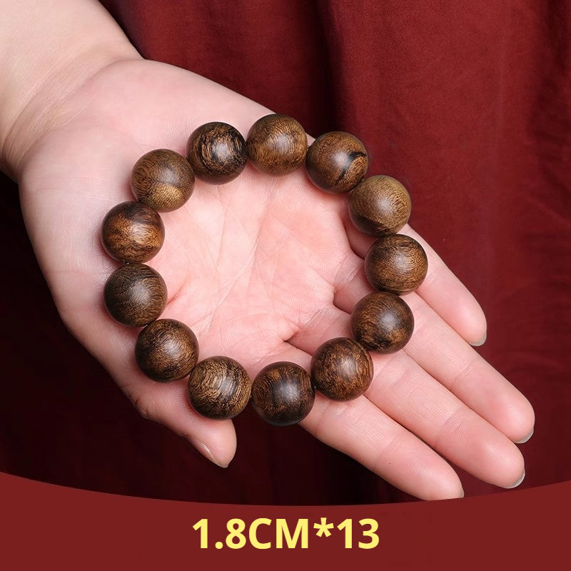 Indonesian Dalagan natural agarwood bracelet and 108 beads men and women fidelity old material AB2565