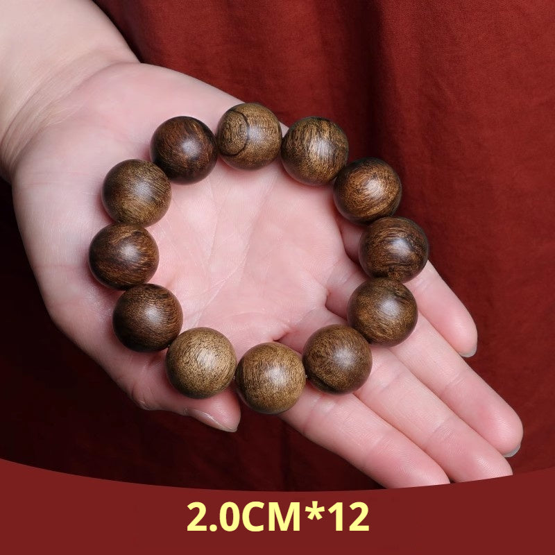 Indonesian Dalagan natural agarwood bracelet and 108 beads men and women fidelity old material AB2565