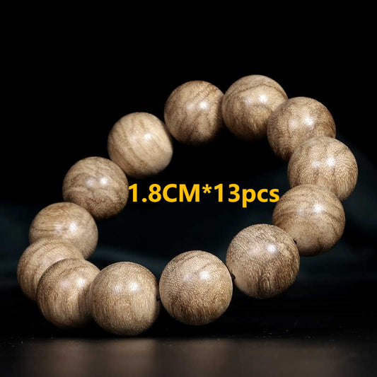 Domineering tiger pattern fidelity Indonesian Dalagan natural old material agarwood bracelet 18mm bracelet for men AB2567